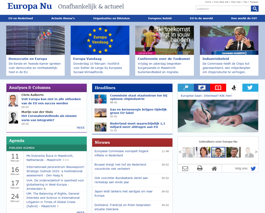 homepage europa nu